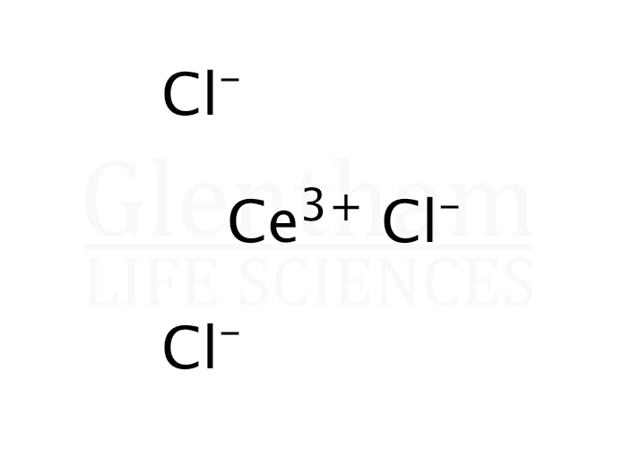 Structure for  Cerium(III) chloride, anhydrous, 99.9%  (7790-86-5)