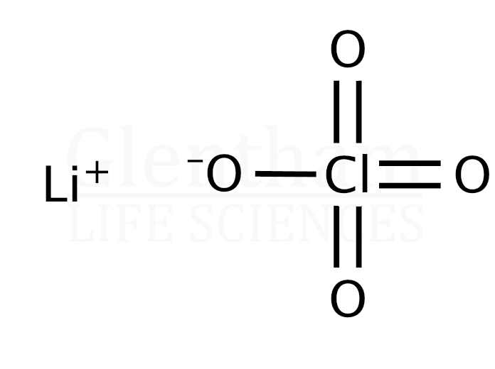 Lithium perchlorate, anhydrous Structure