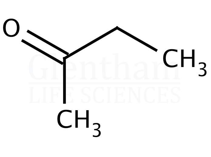 Structure for  Methyl Ethyl Ketone, GlenDry™, anhydrous  (78-93-3)