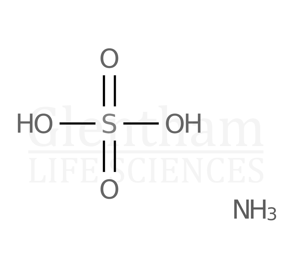 Structure for Ammonium hydrogen sulfate, 99.9%
