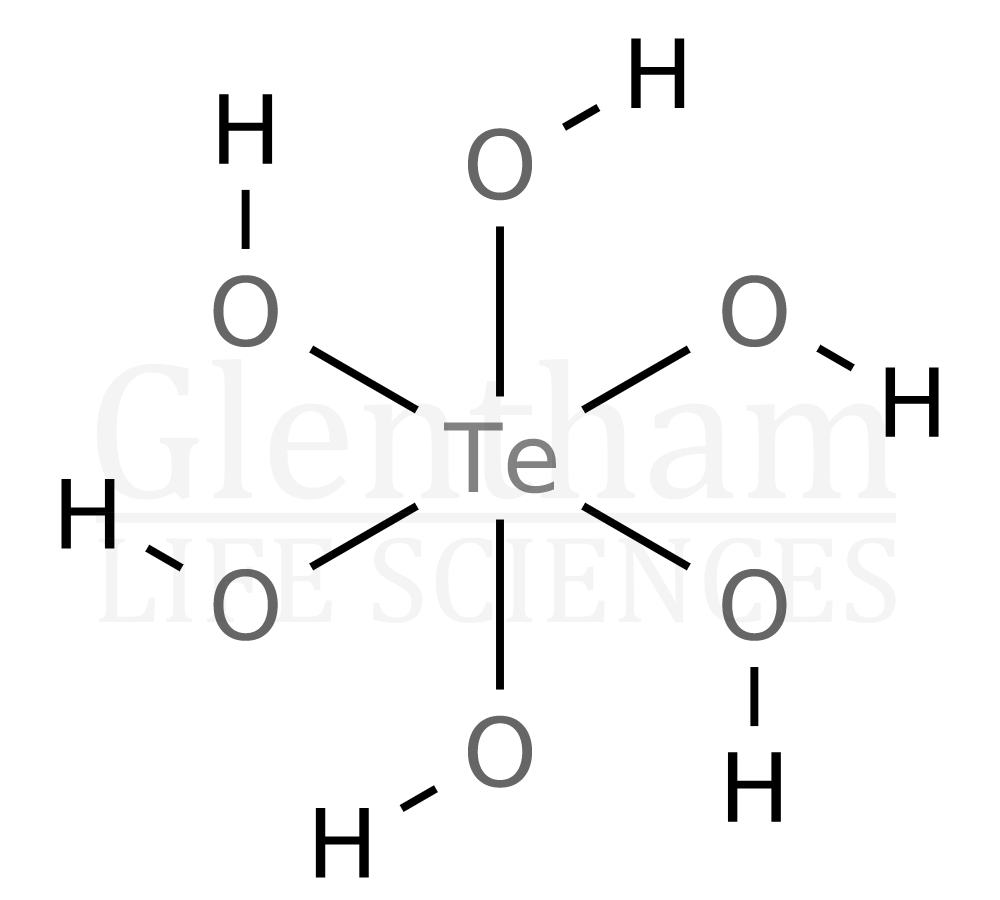 Structure for Telluric acid