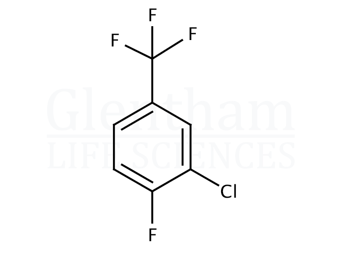 3-Chloro-4-fluorobenzotrifluoride Structure
