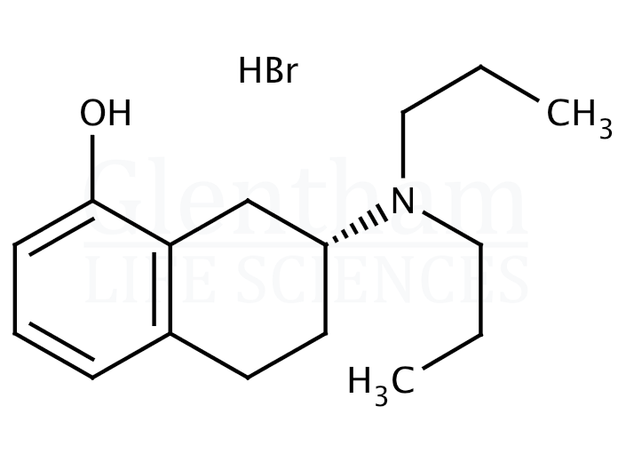 (R)-(+)-8-Hydroxy-DPAT hydrobromide Structure