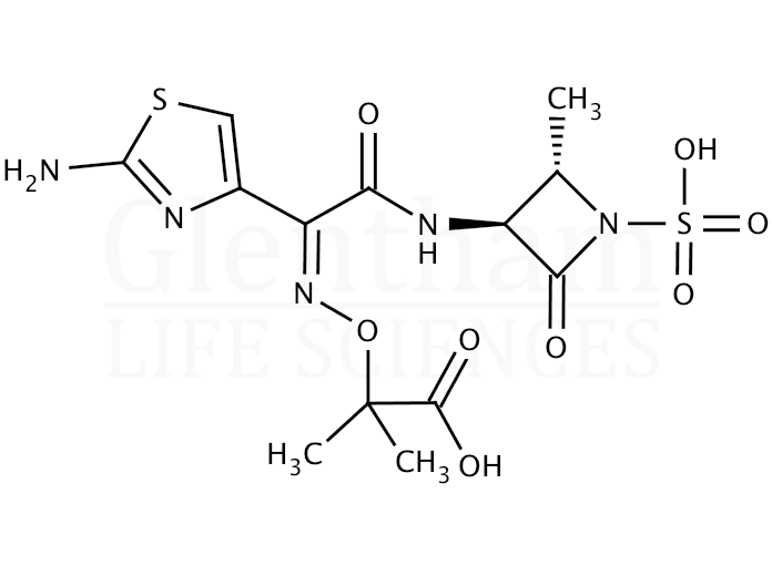 Structure for Aztreonam (78110-38-0)