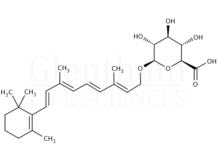 13-cis-Retinoyl b-D-glucuronide Structure