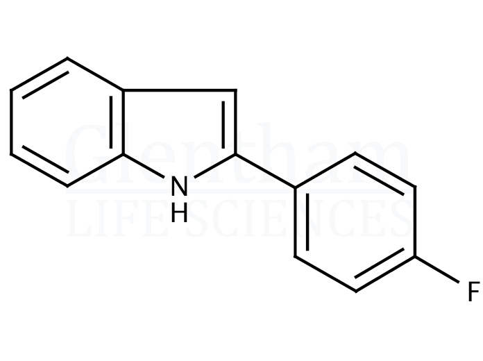 2-(4-Fluorophenyl)indole Structure