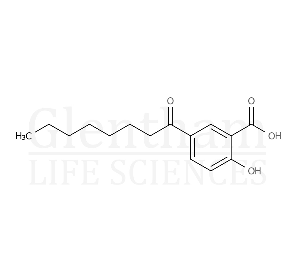 Capryloyl salicylic acid Structure