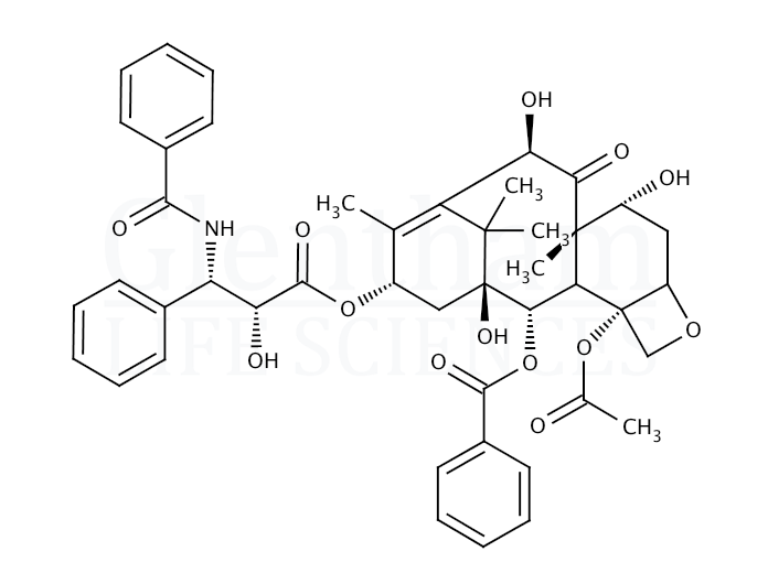 Structure for 7-epi-10-Deacetyltaxol