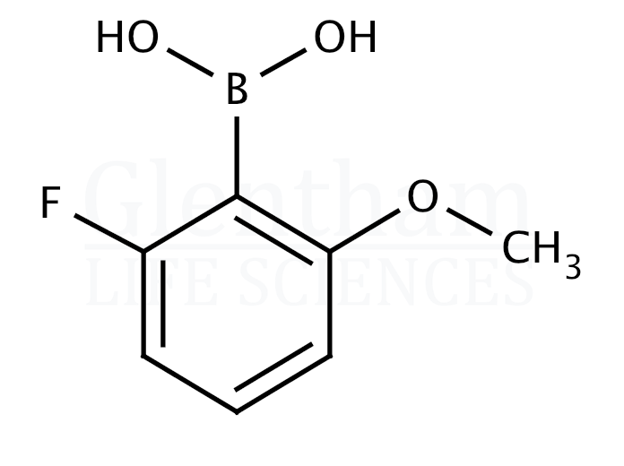 2-Fluoro-6-methoxyphenylboronic acid Structure