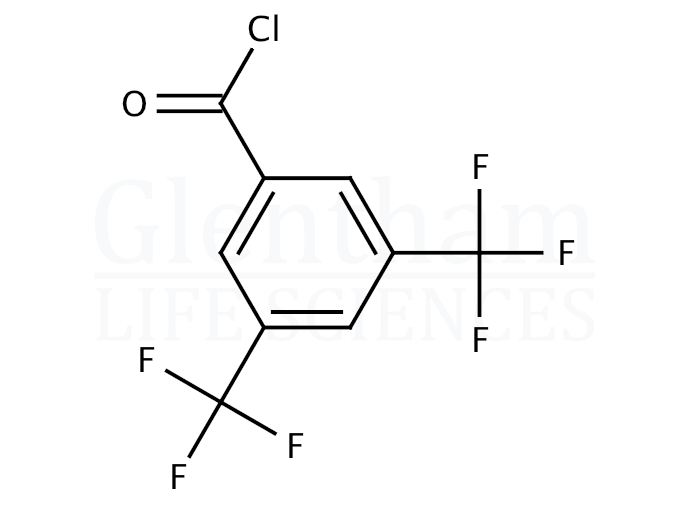 3,5-Bis-trifluoromethylbenzoyl chloride Structure