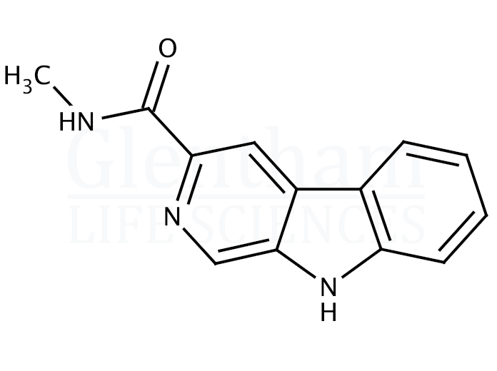 Structure for β-Carboline-3-carboxylic acid N-methylamide