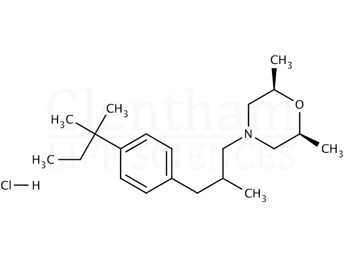 Strcuture for Amorolfine hydrochloride