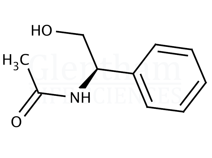 Ac-D-phenylglycinol Structure