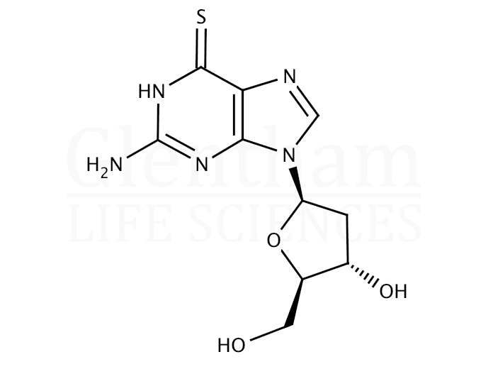 Structure for 2''-Deoxy-6-thioguanosine