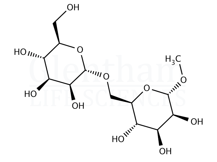 Methyl 6-O-(a-D-mannopyranosyl)-a-D-mannopyranoside Structure