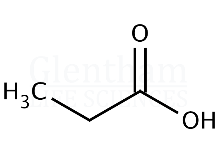 Structure for Propionic acid