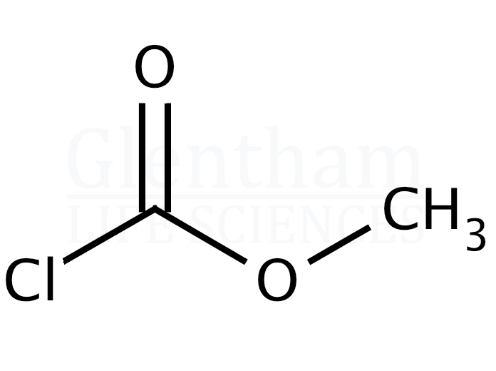 Methyl chloroformate Structure