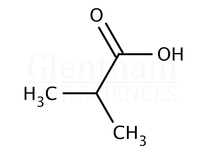 Isobutyric acid  Structure