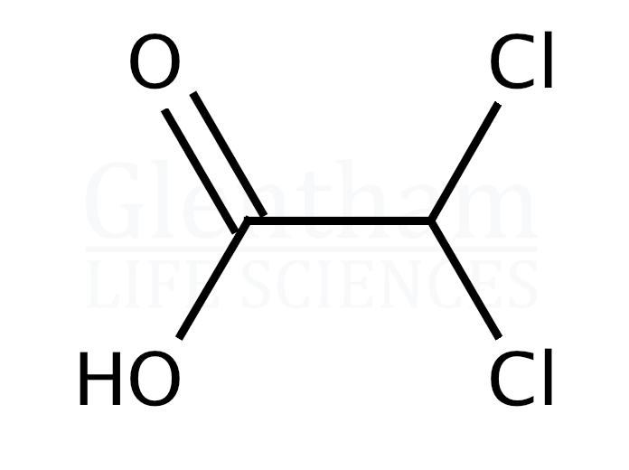 Structure for Dichloroacetic acid (79-43-6)
