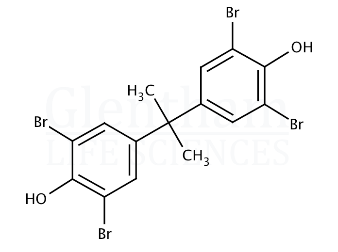 3,3'',5,5''-Tetrabromobisphenol A  Structure