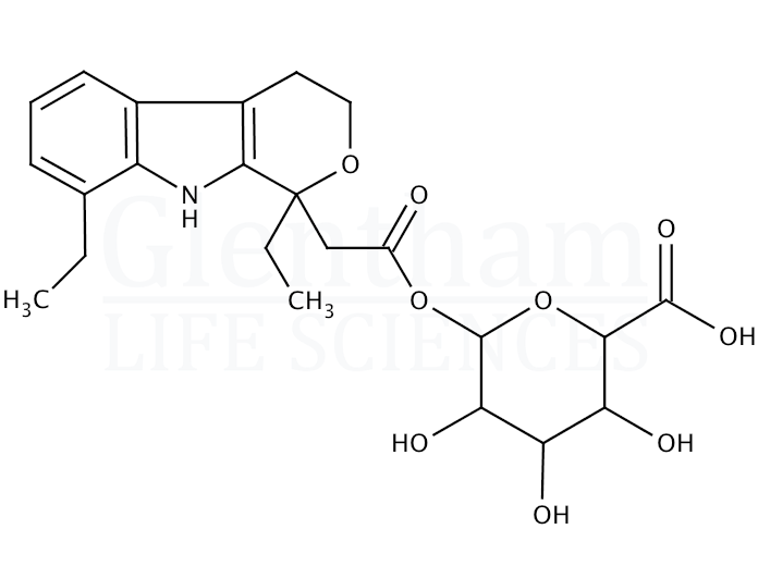 rac etodolac acyl-b-D-glucuronide Structure