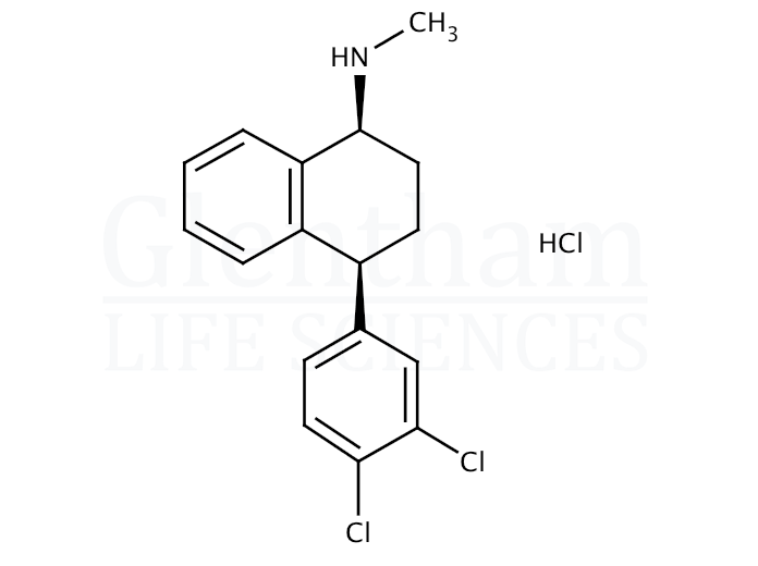 Structure for Sertraline hydrochloride