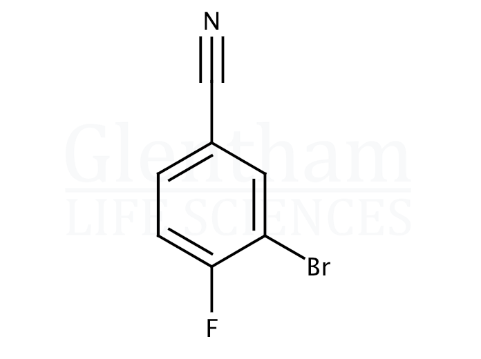 Structure for 3-Bromo-4-fluorobenzonitrile