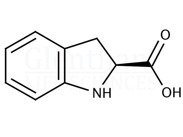(S)-(-)-Indoline-2-carboxylic acid Structure