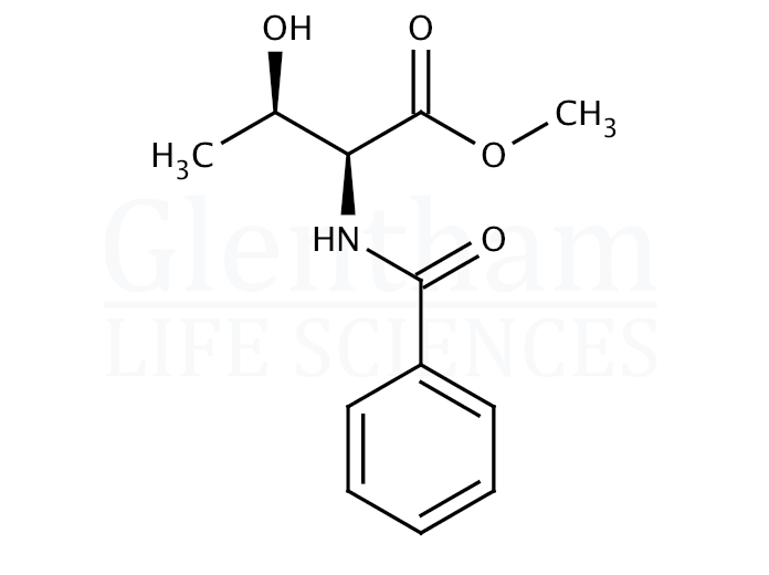 N-Benzoyl-L-threonine methyl ester  Structure