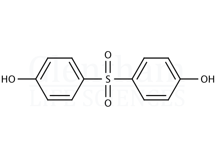 Structure for 4,4''-Sulfonyldiphenol (4,4''-Dihydroxydiphenylsulfone) (80-09-1)
