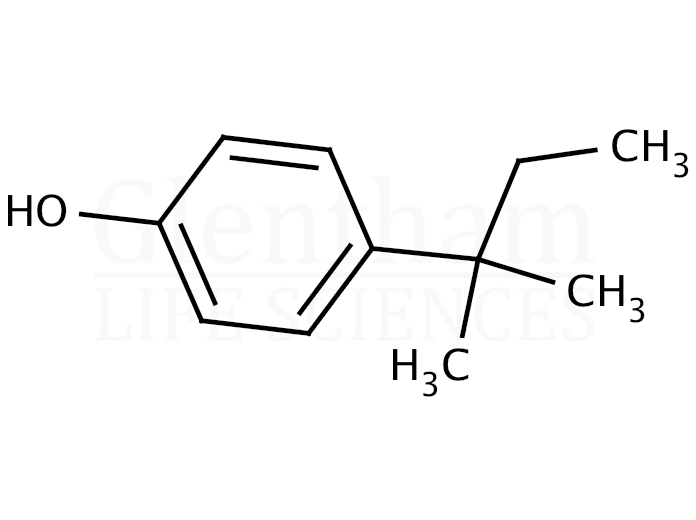4-tert-Amylphenol  Structure