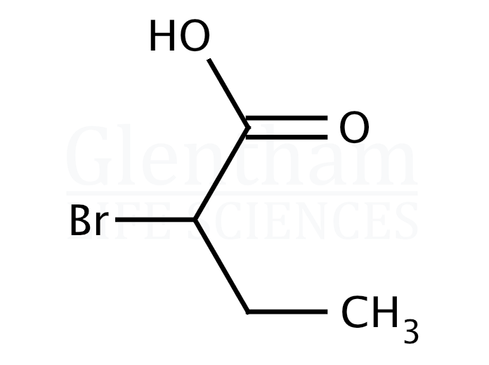 2-Bromobutyric acid Structure