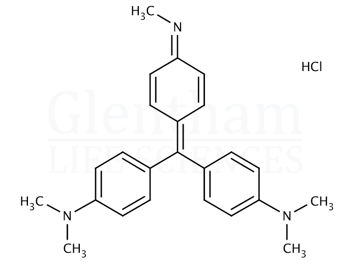 Structure for Methyl Violet 2B (C.I. 42535)