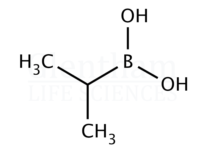 Structure for  Isopropylboronic acid  (80041-89-0)