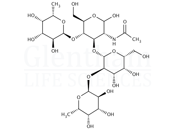 Lewis B tetrasaccharide Structure