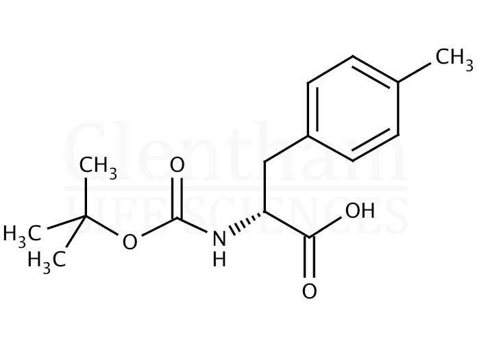 Structure for Boc-D-Phe(4-Me)-OH