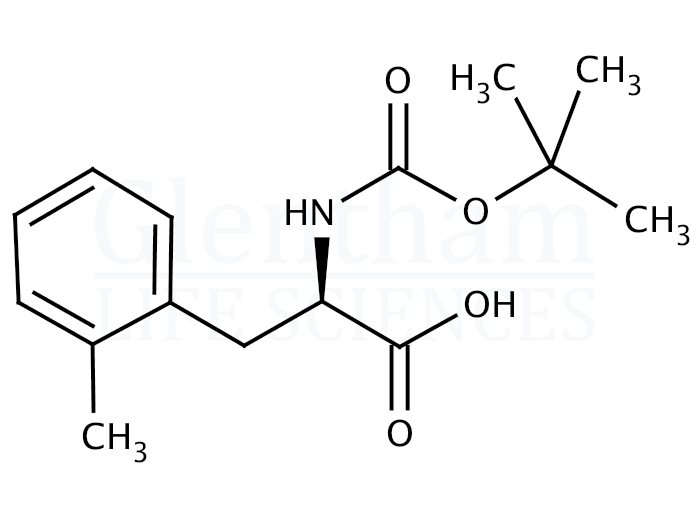 Structure for Boc-D-Phe(2-Me)-OH   (80102-29-0)