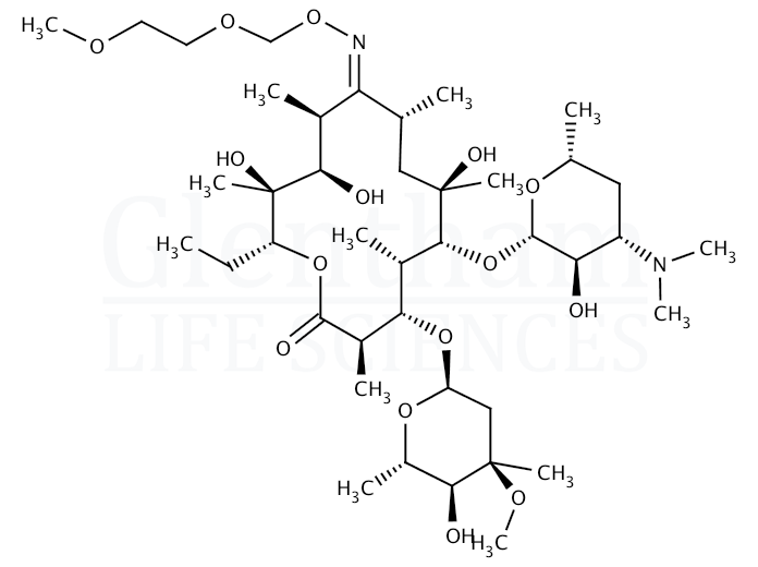 Structure for Roxithromycin (80214-83-1)