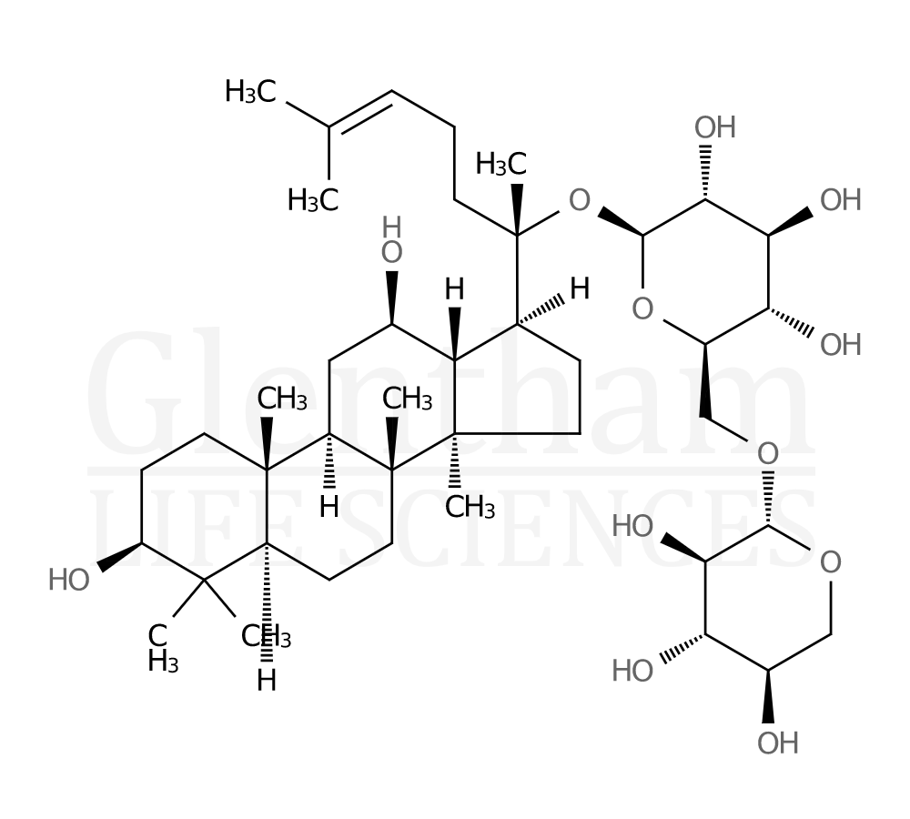 Structure for Gypenoside XIII