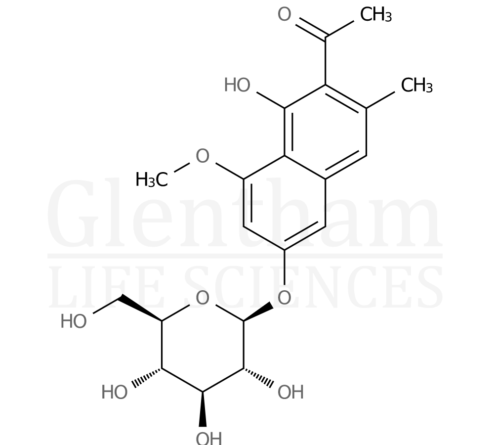 Tinnevellin glucoside Structure