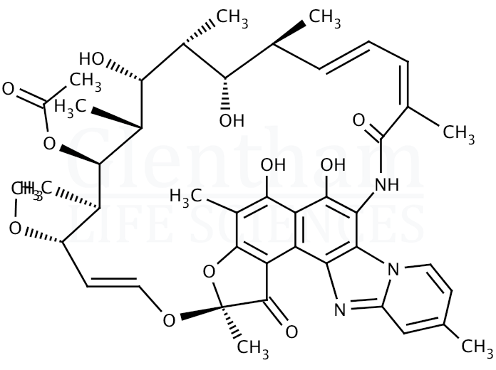 Structure for Rifaximin, Ph. Eur. grade (80621-81-4)