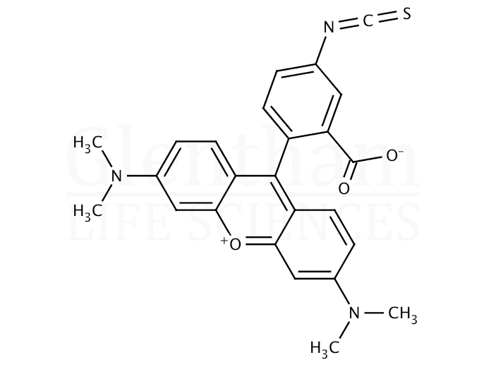 Tetramethylrhodamine-5-isothiocyanate Structure