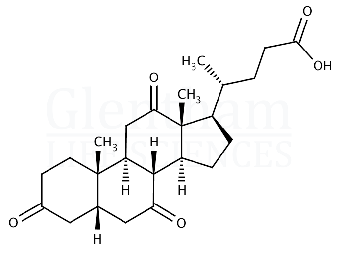 Dehydrocholic acid Structure