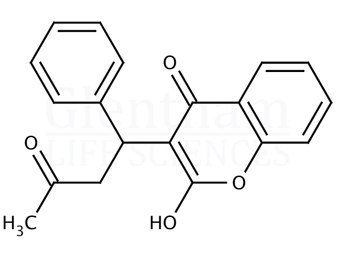 Structure for Warfarin (81-81-2)