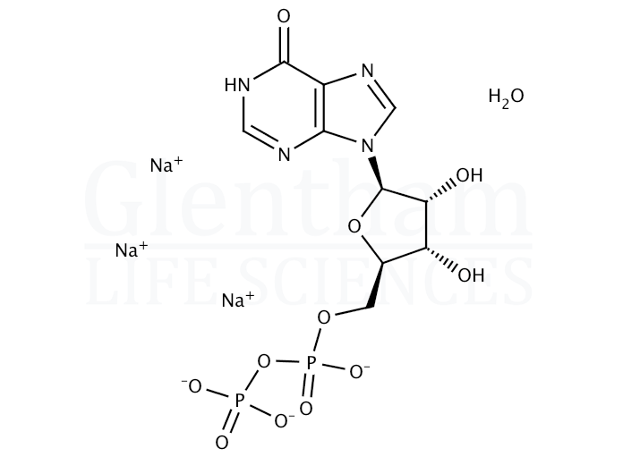 Inosine 5′-diphosphate sodium salt Structure