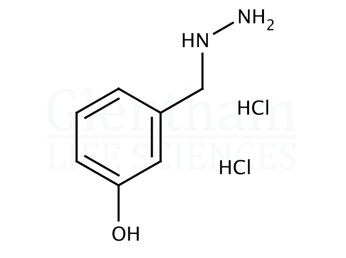 3-Hydroxybenzylhydrazine dihydrochloride Structure