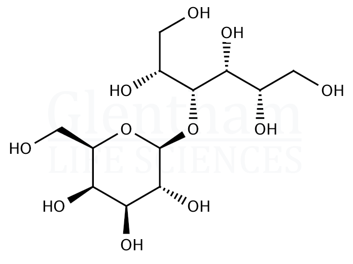 D-Lactitol monohydrate Structure