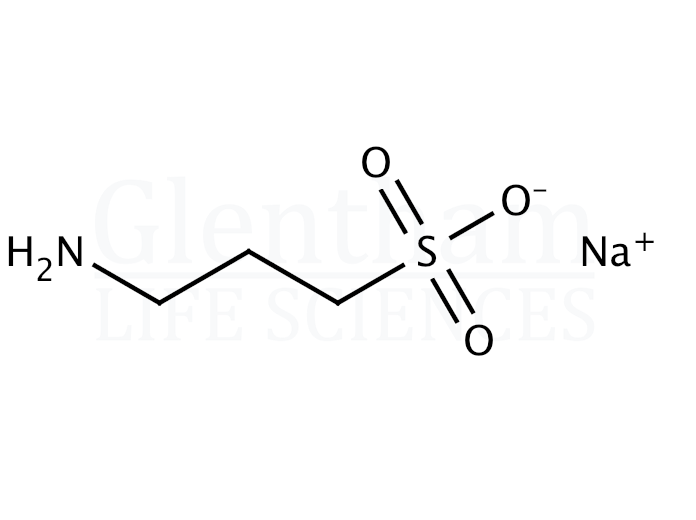 Structure for 3-Amino-1-propanesulfonic acid sodium salt