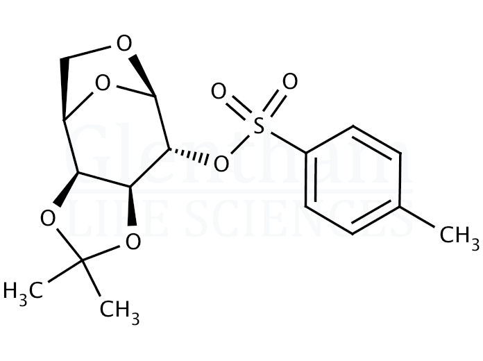 1,6-Anhydro-3,4-O-isopropylidene-2-O-p-toluenesulfonyl-b-D-galactopyranose Structure