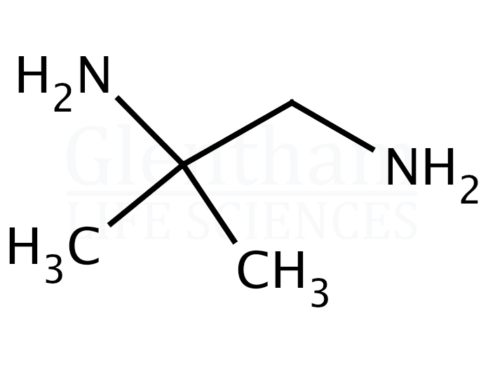 1,2-Diamino-2-methylpropane Structure